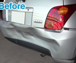 トヨタ イスト 板金塗装修理事例のイメージ